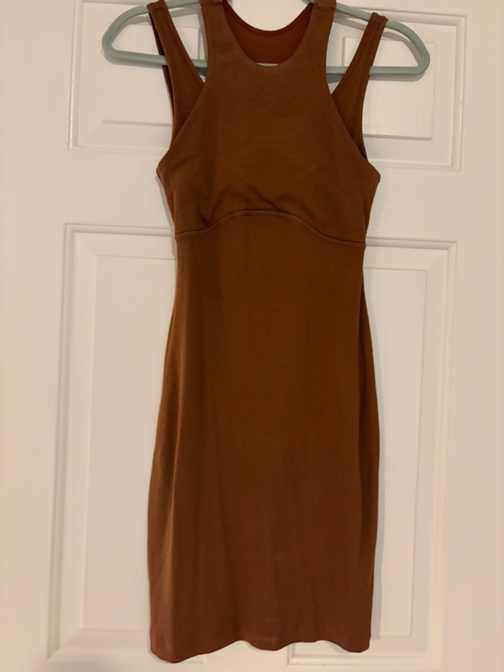 lululemon athletica Brown Sleeveless Tank Dress